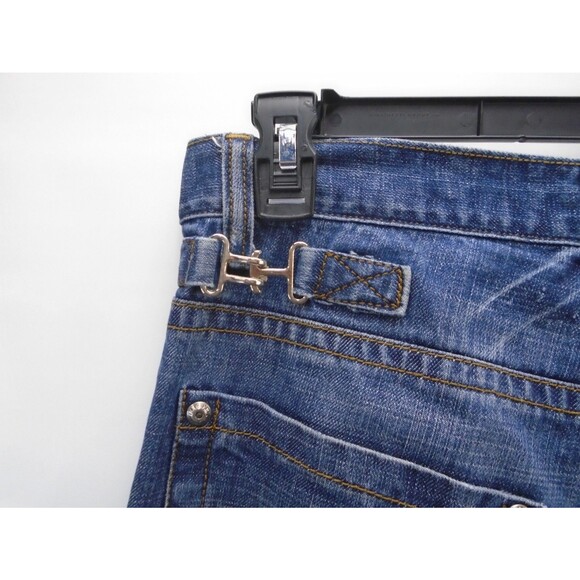 Armani Emporio Mens Jeans Size 32 (34x31) Blue Denim Relaxed Fit Straight Leg - Picture 14 of 16